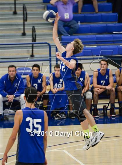 Thumbnail 1 in Saddleback Valley Christian vs. St. Margaret's (CIF-SS D4 Final) photogallery.