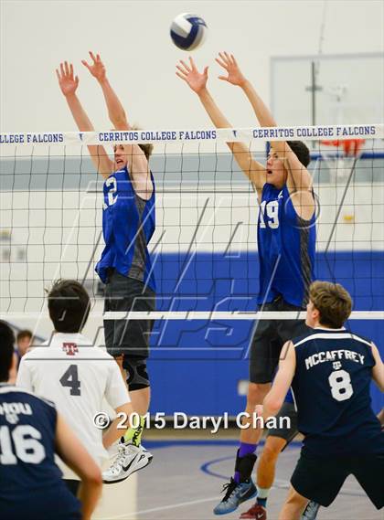 Thumbnail 3 in Saddleback Valley Christian vs. St. Margaret's (CIF-SS D4 Final) photogallery.