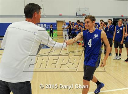 Thumbnail 2 in Saddleback Valley Christian vs. St. Margaret's (CIF-SS D4 Final) photogallery.