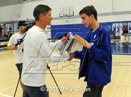 Thumbnail 3 in Saddleback Valley Christian vs. St. Margaret's (CIF-SS D4 Final) photogallery.