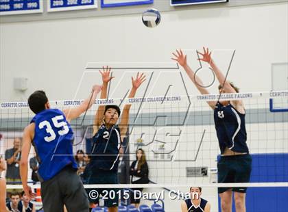 Thumbnail 2 in Saddleback Valley Christian vs. St. Margaret's (CIF-SS D4 Final) photogallery.