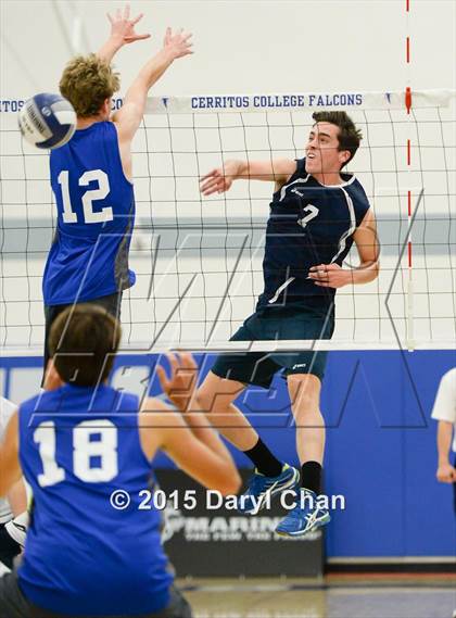 Thumbnail 1 in Saddleback Valley Christian vs. St. Margaret's (CIF-SS D4 Final) photogallery.