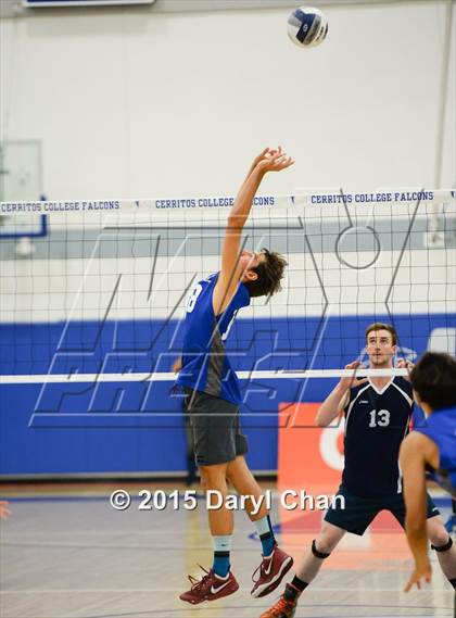 Thumbnail 3 in Saddleback Valley Christian vs. St. Margaret's (CIF-SS D4 Final) photogallery.