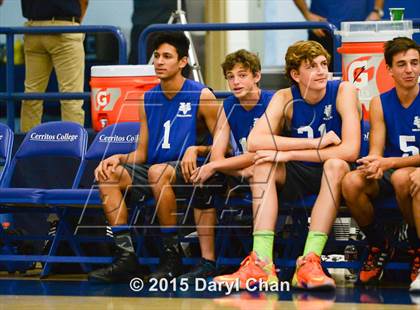 Thumbnail 1 in Saddleback Valley Christian vs. St. Margaret's (CIF-SS D4 Final) photogallery.