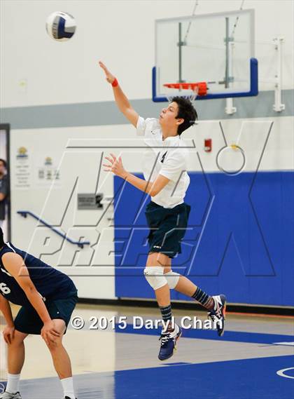 Thumbnail 3 in Saddleback Valley Christian vs. St. Margaret's (CIF-SS D4 Final) photogallery.