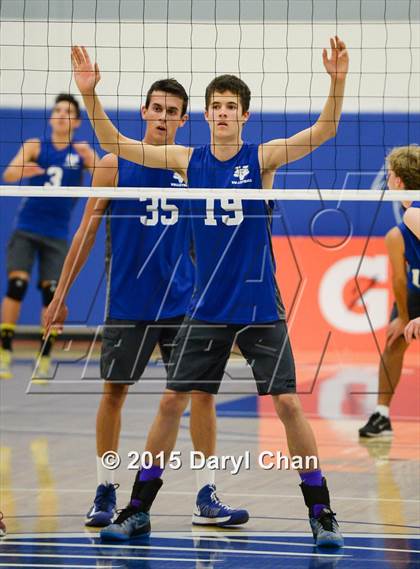 Thumbnail 3 in Saddleback Valley Christian vs. St. Margaret's (CIF-SS D4 Final) photogallery.