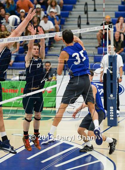 Thumbnail 3 in Saddleback Valley Christian vs. St. Margaret's (CIF-SS D4 Final) photogallery.