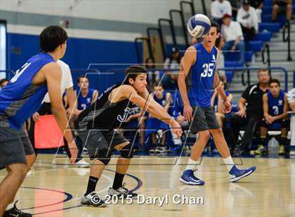 Thumbnail 2 in Saddleback Valley Christian vs. St. Margaret's (CIF-SS D4 Final) photogallery.