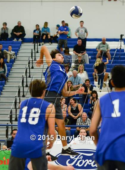Thumbnail 3 in Saddleback Valley Christian vs. St. Margaret's (CIF-SS D4 Final) photogallery.