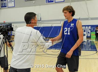 Thumbnail 3 in Saddleback Valley Christian vs. St. Margaret's (CIF-SS D4 Final) photogallery.