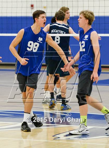 Thumbnail 3 in Saddleback Valley Christian vs. St. Margaret's (CIF-SS D4 Final) photogallery.