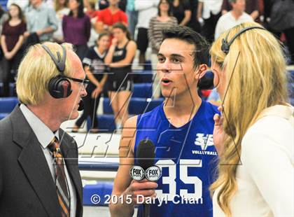 Thumbnail 3 in Saddleback Valley Christian vs. St. Margaret's (CIF-SS D4 Final) photogallery.