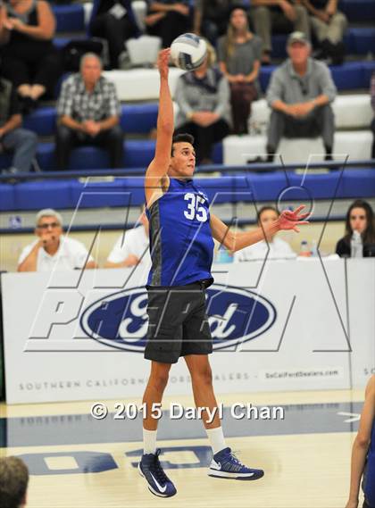 Thumbnail 2 in Saddleback Valley Christian vs. St. Margaret's (CIF-SS D4 Final) photogallery.