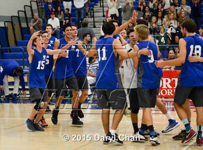 Thumbnail 2 in Saddleback Valley Christian vs. St. Margaret's (CIF-SS D4 Final) photogallery.