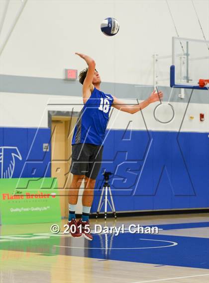Thumbnail 1 in Saddleback Valley Christian vs. St. Margaret's (CIF-SS D4 Final) photogallery.