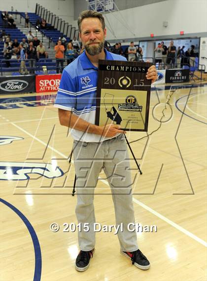 Thumbnail 2 in Saddleback Valley Christian vs. St. Margaret's (CIF-SS D4 Final) photogallery.