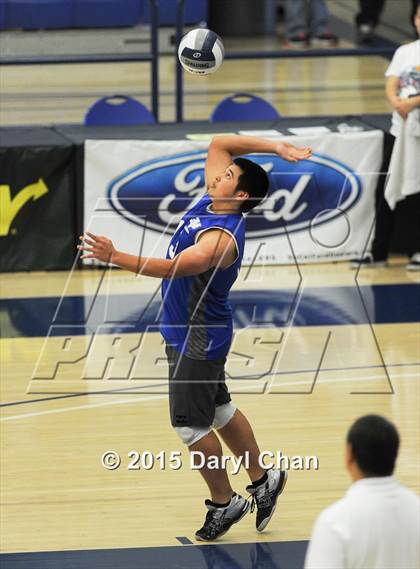 Thumbnail 3 in Saddleback Valley Christian vs. St. Margaret's (CIF-SS D4 Final) photogallery.