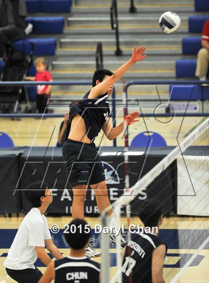 Thumbnail 3 in Saddleback Valley Christian vs. St. Margaret's (CIF-SS D4 Final) photogallery.