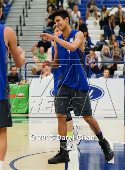 Thumbnail 2 in Saddleback Valley Christian vs. St. Margaret's (CIF-SS D4 Final) photogallery.