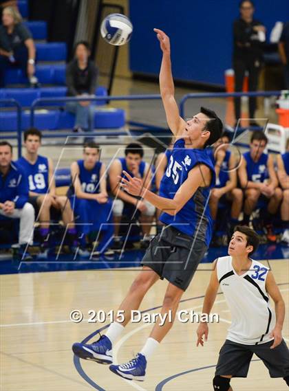 Thumbnail 3 in Saddleback Valley Christian vs. St. Margaret's (CIF-SS D4 Final) photogallery.