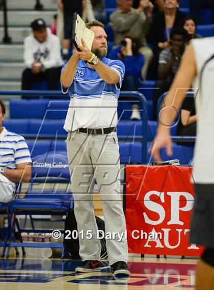 Thumbnail 2 in Saddleback Valley Christian vs. St. Margaret's (CIF-SS D4 Final) photogallery.