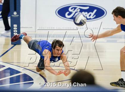 Thumbnail 1 in Saddleback Valley Christian vs. St. Margaret's (CIF-SS D4 Final) photogallery.