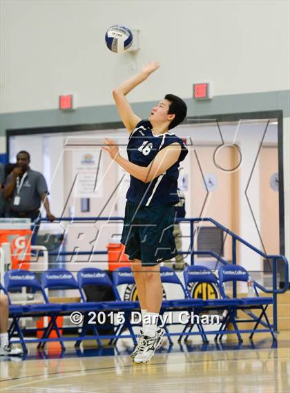 Thumbnail 1 in Saddleback Valley Christian vs. St. Margaret's (CIF-SS D4 Final) photogallery.