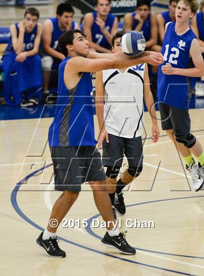 Thumbnail 3 in Saddleback Valley Christian vs. St. Margaret's (CIF-SS D4 Final) photogallery.