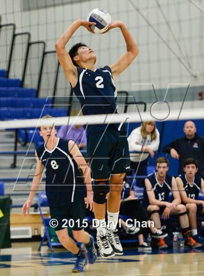 Thumbnail 2 in Saddleback Valley Christian vs. St. Margaret's (CIF-SS D4 Final) photogallery.