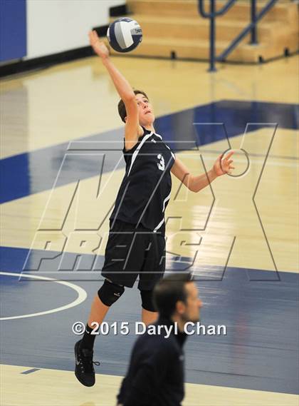 Thumbnail 3 in Saddleback Valley Christian vs. St. Margaret's (CIF-SS D4 Final) photogallery.