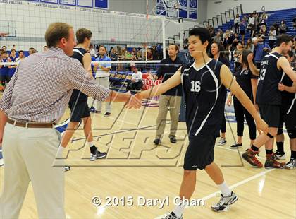 Thumbnail 2 in Saddleback Valley Christian vs. St. Margaret's (CIF-SS D4 Final) photogallery.