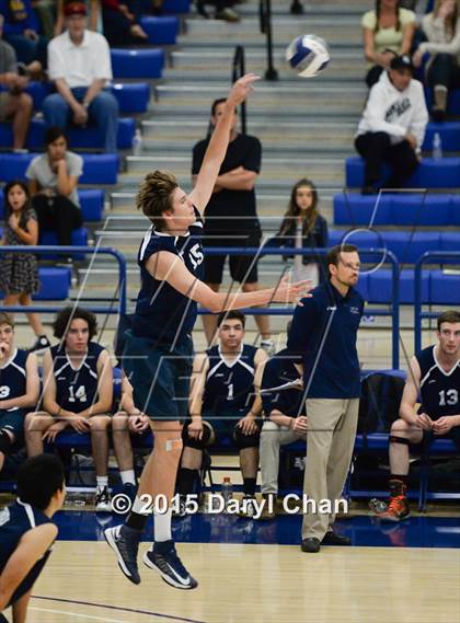 Thumbnail 2 in Saddleback Valley Christian vs. St. Margaret's (CIF-SS D4 Final) photogallery.