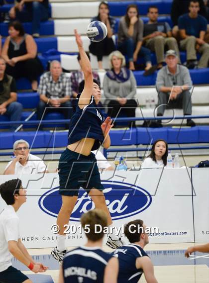 Thumbnail 1 in Saddleback Valley Christian vs. St. Margaret's (CIF-SS D4 Final) photogallery.
