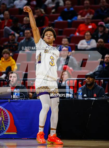 Thumbnail 2 in Bellevue West vs. North Star (NSAA Class A Quarterfinal) photogallery.