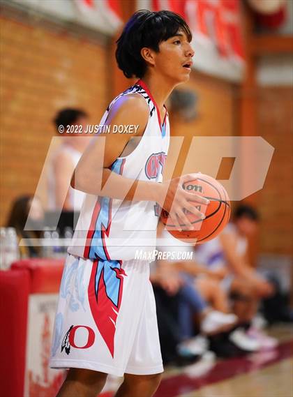 Thumbnail 3 in Owyhee vs. GV Christian (WREC Tournament) photogallery.