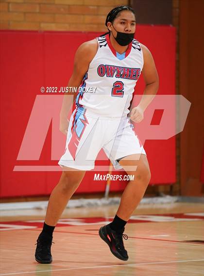 Thumbnail 3 in Owyhee vs. GV Christian (WREC Tournament) photogallery.