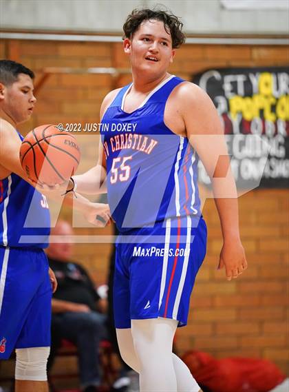 Thumbnail 2 in Owyhee vs. GV Christian (WREC Tournament) photogallery.
