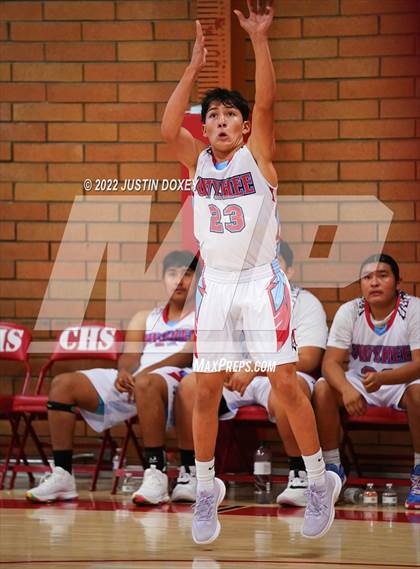 Thumbnail 3 in Owyhee vs. GV Christian (WREC Tournament) photogallery.