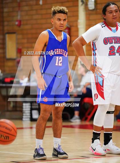 Thumbnail 2 in Owyhee vs. GV Christian (WREC Tournament) photogallery.