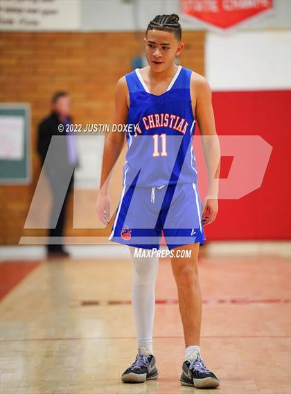 Thumbnail 2 in Owyhee vs. GV Christian (WREC Tournament) photogallery.
