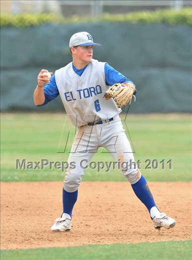 Matt Chapman 6 El Toro High School Chargers Gray Baseball Jersey 2