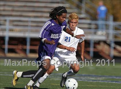 Thumbnail 3 in Cherry Creek vs. Boulder (CHSAA 5A Semifinal) photogallery.