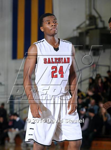 Thumbnail 1 in Sacred Heart Cathedral vs. Salesian College Preparatory (Gridley Invitational) photogallery.