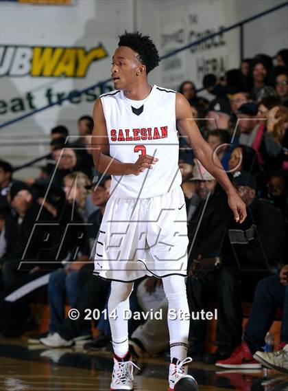Thumbnail 1 in Sacred Heart Cathedral vs. Salesian College Preparatory (Gridley Invitational) photogallery.
