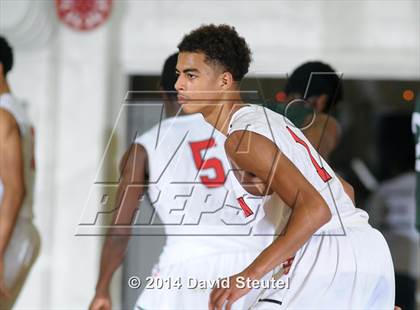Thumbnail 3 in Sacred Heart Cathedral vs. Salesian College Preparatory (Gridley Invitational) photogallery.