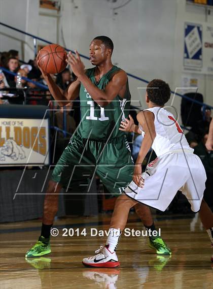 Thumbnail 1 in Sacred Heart Cathedral vs. Salesian College Preparatory (Gridley Invitational) photogallery.