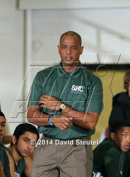 Thumbnail 1 in Sacred Heart Cathedral vs. Salesian College Preparatory (Gridley Invitational) photogallery.