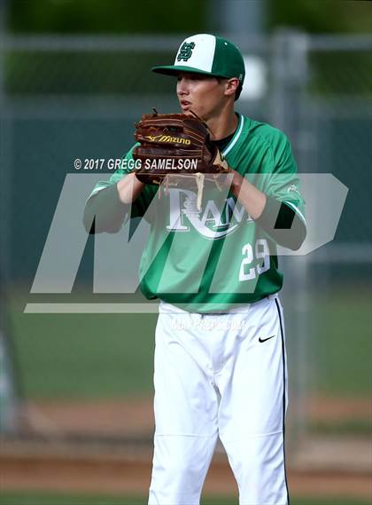 Thumbnail 1 in St. Mary's vs. Bellarmine College Prep (Boras Classic North) photogallery.