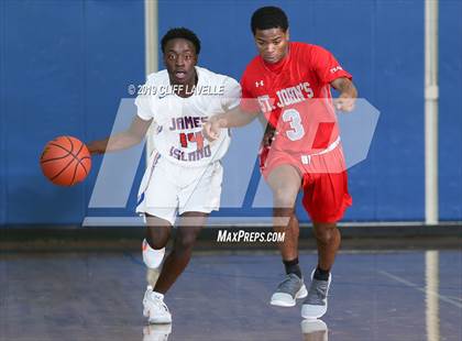 Thumbnail 3 in St. John's vs James Island (Rotary Roundball Classic) photogallery.