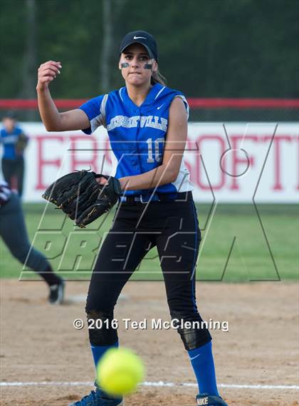 Thumbnail 3 in Jessieville vs Perryville (AAA 3A-2 District Playoff) photogallery.